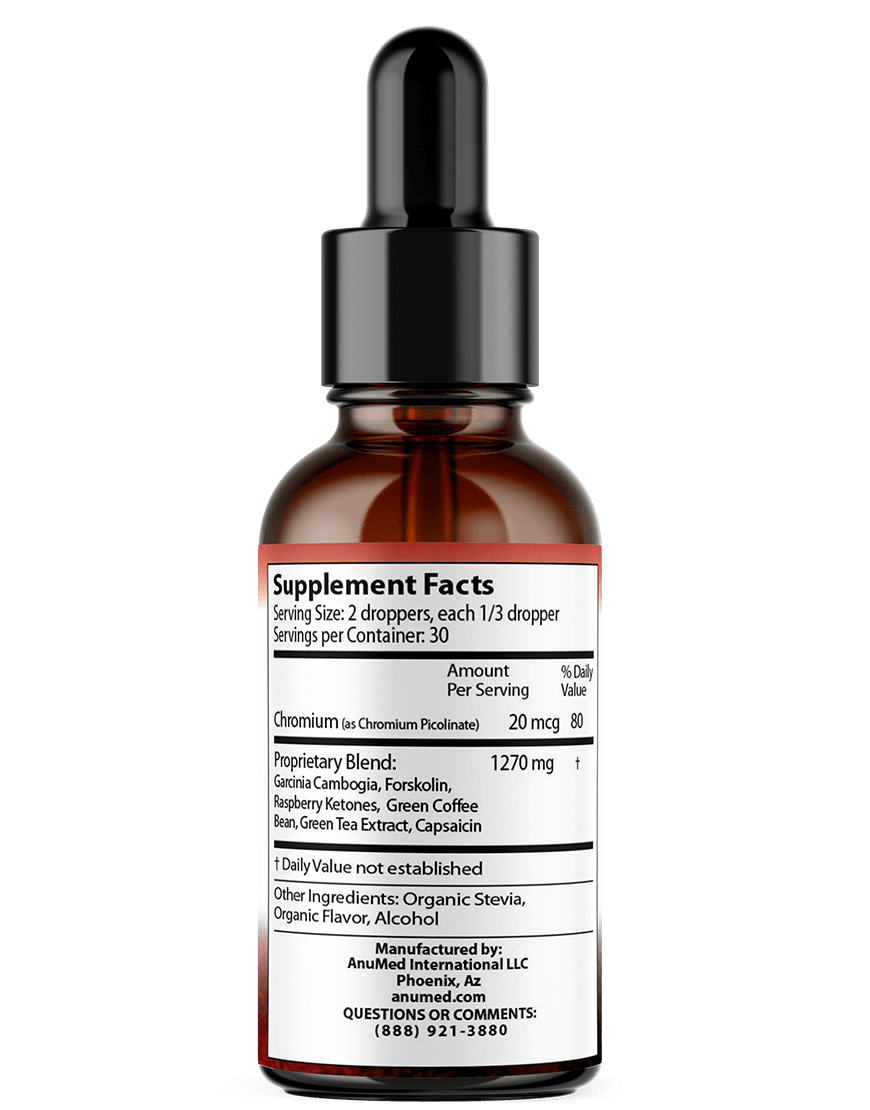 Super Lean Drops. Ultimate Metabolic Booster, thermogenesis (Fat Burner), Appetite Suppressant, Control Hunger and Cravings, Natural Weight Loss.
