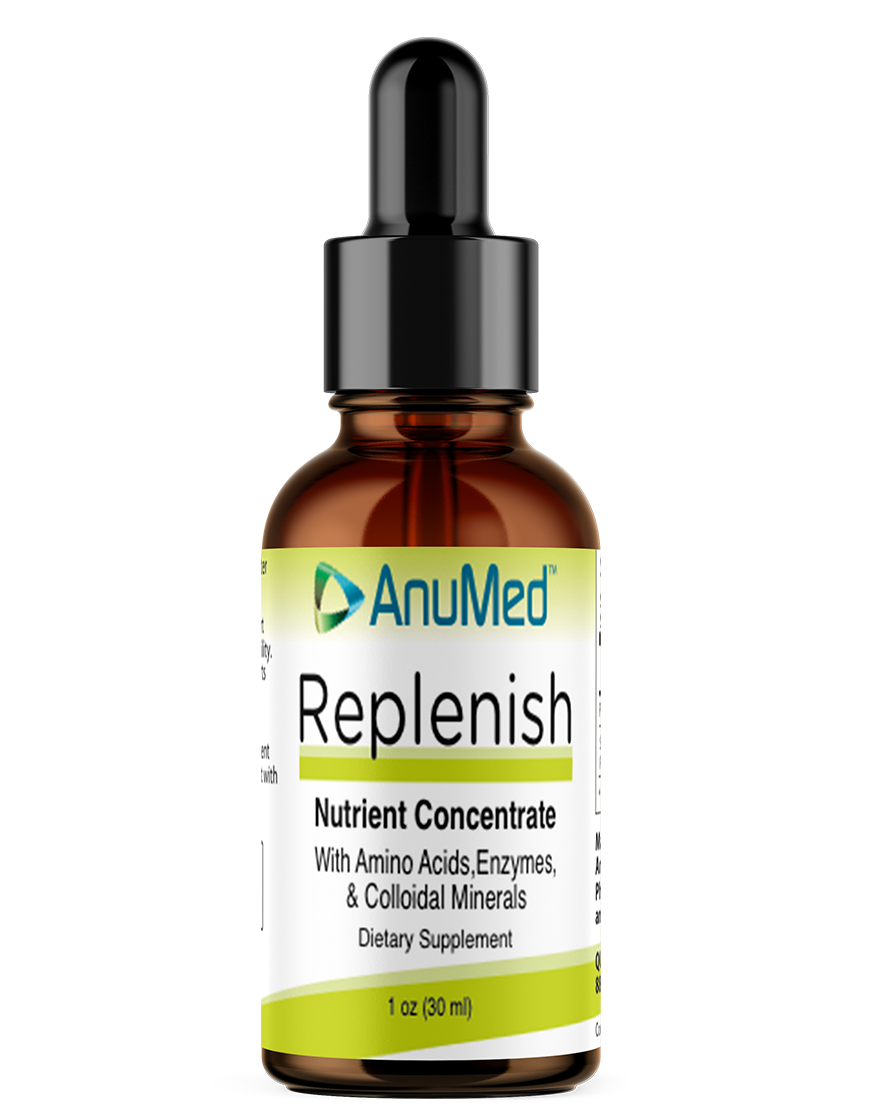 Replenish - Colloidal Minerals with Amino Acids and Enzymes.