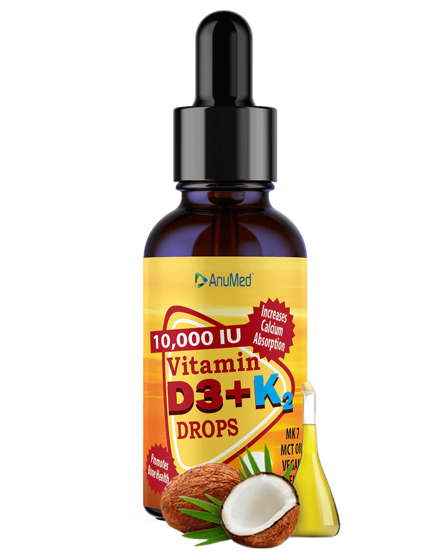Vitamin D3 10,000 IU with K2 Drops