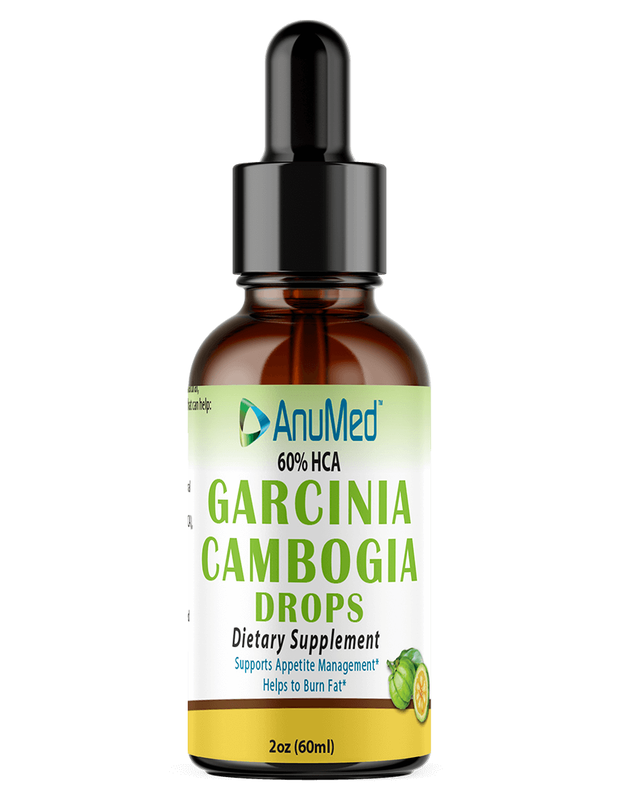 Garcinia Cambogia Liquid Drops with 60% HCA Pure Extract for Appetite Suppressant, Natural Fat Burner & Carb Blocker, Metabolism Booster, Energy Level
